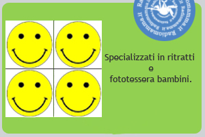 Specializzati in ritratti e fototessera bambini